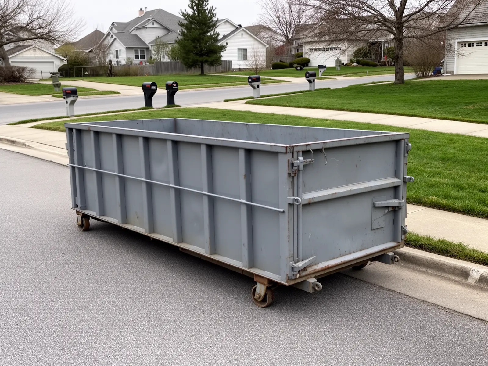 Roll-off dumpster from Wirth & Sons Dumpsters in Henderson, NV